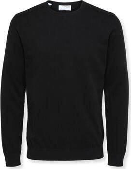Selected Homme Regular fit gebreide pullover van puur katoen model 'BERG'