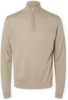 Selected Homme Regular fit schipperstrui van zuivere merinowol model 'TRAY'