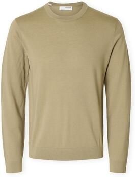 Selected Homme Gebreide pullover met ribboorden model 'TRAY'