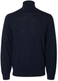 SELECTED HOMME Heren Truien & Vesten Slhtray Ls Knit Merino Roll Neck Donkerblauw - Foto 5