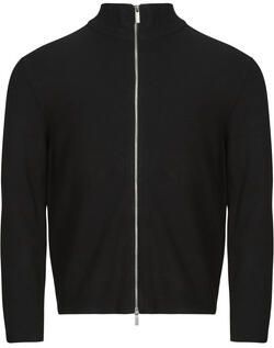 Selected Homme Relaxed fit gebreid jack van viscosemix model 'TELLER'