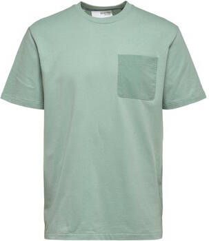 Selected T-shirt Korte Mouw T-shirt col-O Slhrelaxarvid