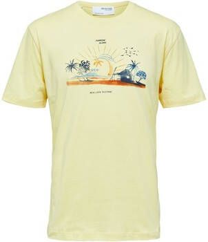 Selected T-shirt Korte Mouw T-shirt col-O Slhrelaxcasa