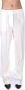 Semicouture Wide Trousers White Dames - Thumbnail 1