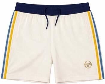 Sergio Tacchini Korte Broek Monte Velour Shorts Gardenia Maritime Blue - Foto 2