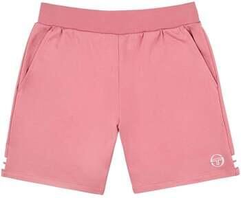 Sergio Tacchini Korte Broek New Orion Shorts Geranium Pink White