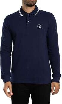 Sergio Tacchini Polo Shirt Lange Mouw 020 Poloshirt met lange mouwen en logo