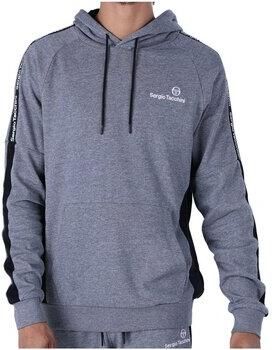 Sergio Tacchini Logo Band Hoodie Grijs Gray Heren