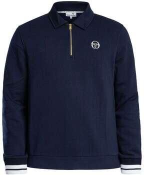 Sergio Tacchini Sweater Court polo sweatshirt met 1 4 rits