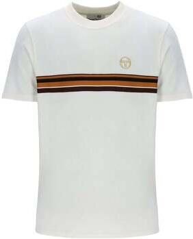 Sergio Tacchini T-shirt Ayme Velour T-Shirt Gardenia Gold
