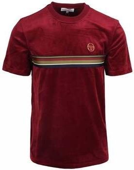 Sergio Tacchini T-shirt Ayme Velour T-Shirt Rhubarb Gold