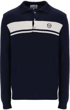 Sergio Tacchini T-shirt Damarindo Knitted Polo Maritime Blue