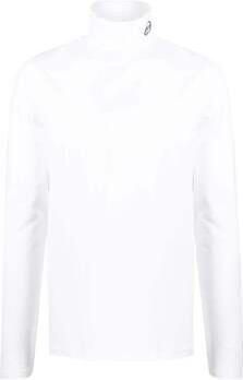Sergio Tacchini T-Shirt Lange Mouw Edward Roll Neck T-Shirt White