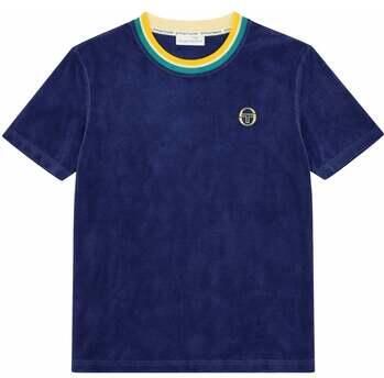 Sergio Tacchini T-shirt Monte Velour T-Shirt Maritime Blue