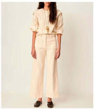 Sessun Broek Hendrick Pants Fleur De Sel