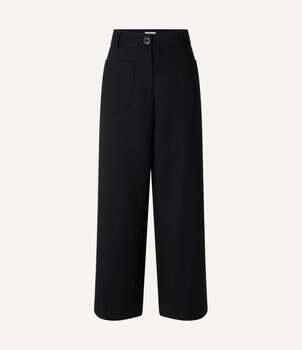 Sessun Broek Hudkin Pantalón Negro