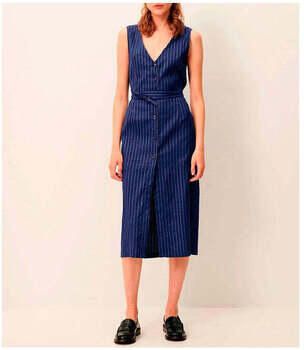 Sessun Jurk Mirette Dress Navy