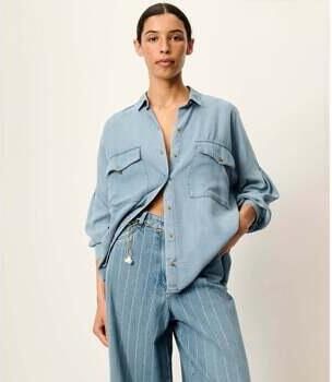 Sessun Overhemd Botania Camisa Provencia Blue