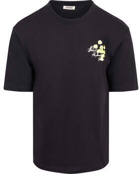 Shiwi T-shirt Korte Mouw T-Shirt Finn Key Paradise Zwart