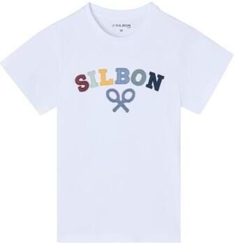 Silbon T-shirt Korte Mouw 134448