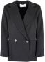 Silvian Heach Oversized Double-Breasted Blazer Black Dames - Thumbnail 1