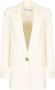 Silvian Heach Blazer met knoppen aan de achterkant Wit Dames - Thumbnail 1