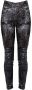 Silvian Heach Leggins with metallic effect Zwart Dames - Thumbnail 1