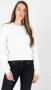 Silvian Heach Trui met Ronde Hals White Dames - Thumbnail 1