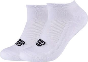 Skechers Sokken Baskets 2ppk basic cushioned blanc