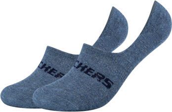 Skechers Sportsokken 2PPK Mesh Ventilation Footies Socks