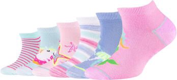Skechers Sportsokken 6PPK Girls Casual Fancy Sneaker Socks