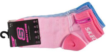 Skechers Sportsokken Mesh Ventilation Quarter Boys and Grils 5PPK Socks