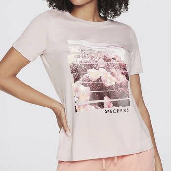 Skechers Usa T-shirt Korte Mouw Dreamy Escape Tee Women