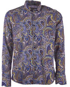 Sl56 Overhemd Lange Mouw Camicia Como Ink Fantasia