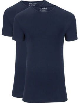Slater T-shirt 2-pack Stretch T-shirt Navy