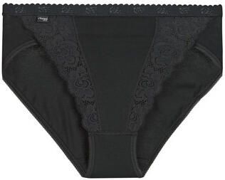 Sloggi Tai slip Chic hoge beenuitsnijding vrouwelijk kanten inzetstukken zacht elastisch (4 stuks Set van 4) - Foto 4