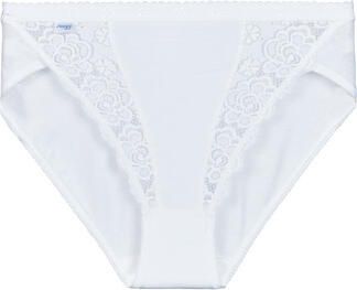 Sloggi Tai slip Chic hoge beenuitsnijding vrouwelijk kanten inzetstukken zacht elastisch (4 stuks Set van 4) - Foto 7