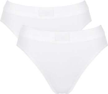 Sloggi Tai slip Double Comfort T met elastische taillebandafsluiting (2 stuks Set van 2)