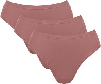 Sloggi Tai slip GO Daily Cotton Glans-effect details hoge beenuitsnijding zacht elastisch (3 stuks) - Foto 2