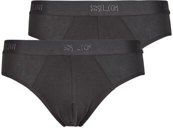 SLG Slip met label in band in een set van 2 stuks model 'Base Brief'