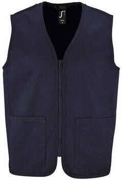 Sols Gilet WALLACE WORK unisex vest met 2 voorzakken