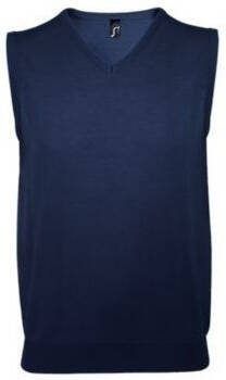 Sols Gilet GENTLE WOMENN blauwe mouwloze trui