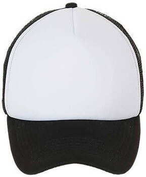 Sols Pet BUBBLE Zwart Wit 5-PANEL MESH CAP