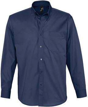 Sols Overhemd Lange Mouw BEL-AIR HEREN OVERHEMD MET LANGE MOUWEN VAN KATOENEN TWILL