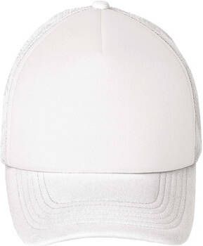 Sols Pet BUBBLE Wit 5-PANEL MESH CAP