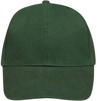Sols Pet BUFFALO Flesgroen 6-PANEL KATOENEN CAP