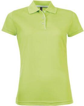 Sols Polo Shirt Korte Mouw PERFORMER SPORT DAMES SPORTPOLOSHIRT