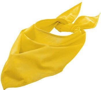Sols Sjaal Gele bandana Nekdoekaccessoire