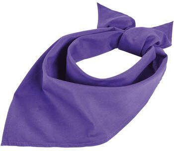 Sols Sjaal Donkerpaarse bandana Nekdoekaccessoire