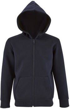Sols Capuchon sweaters KINDERHOODIE MET RITS IN STEENKLEUREN